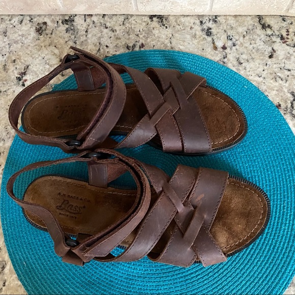 G. H. Bass and Co. Brown Leather Sandals 10 - Picture 5 of 12